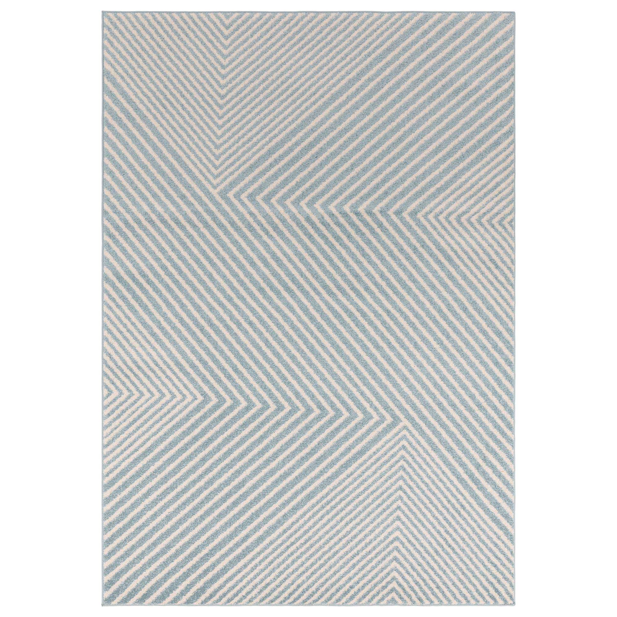 Asiatic Muse Cross Rug - Blue - 200 x 290