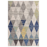 Asiatic Muse Harlequin Rug - Blue - 200 x 290
