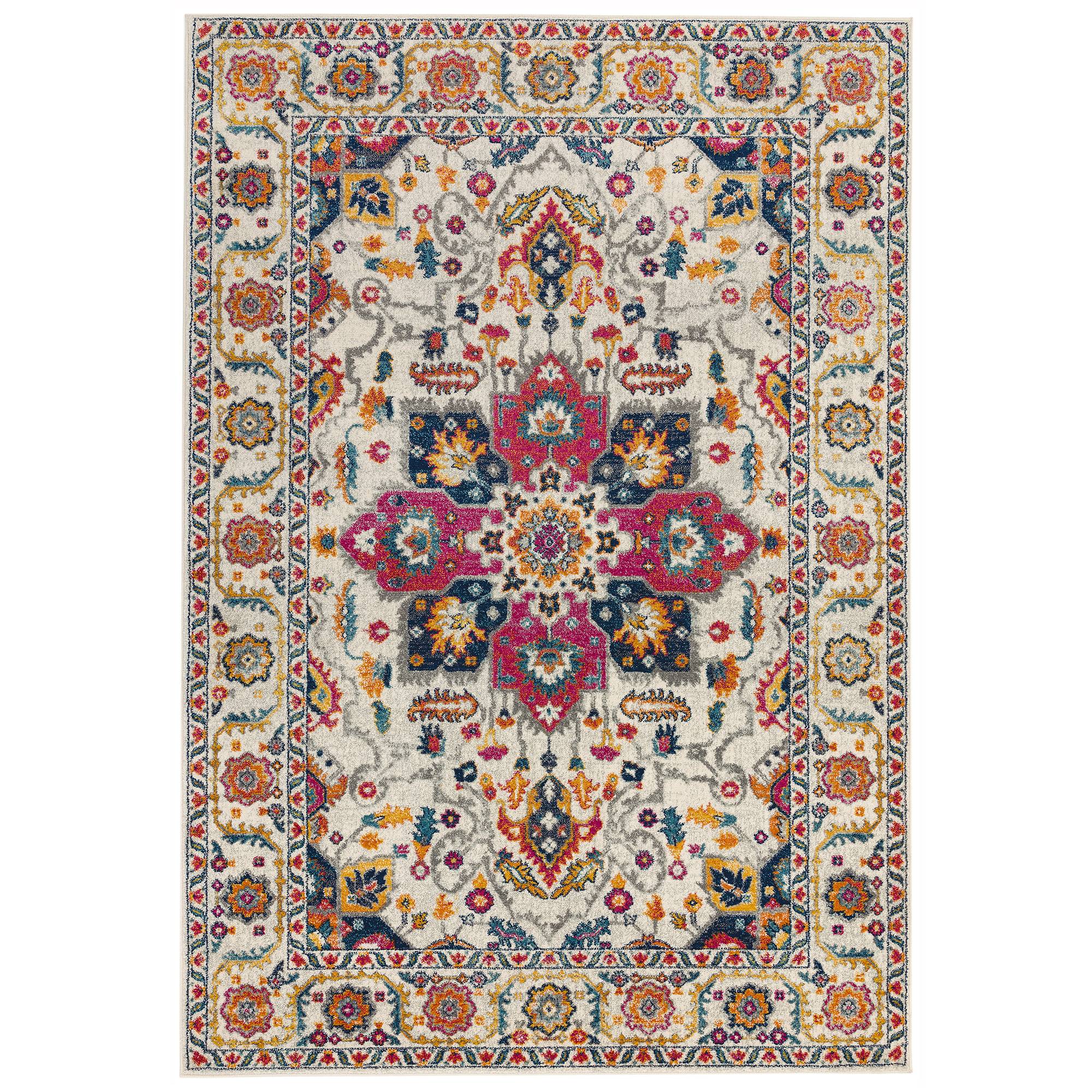Asiatic Nova Persian Rug - White Multi - 200 x 290