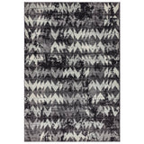 Asiatic Nova Chevron Rug - Black - 200 x 290