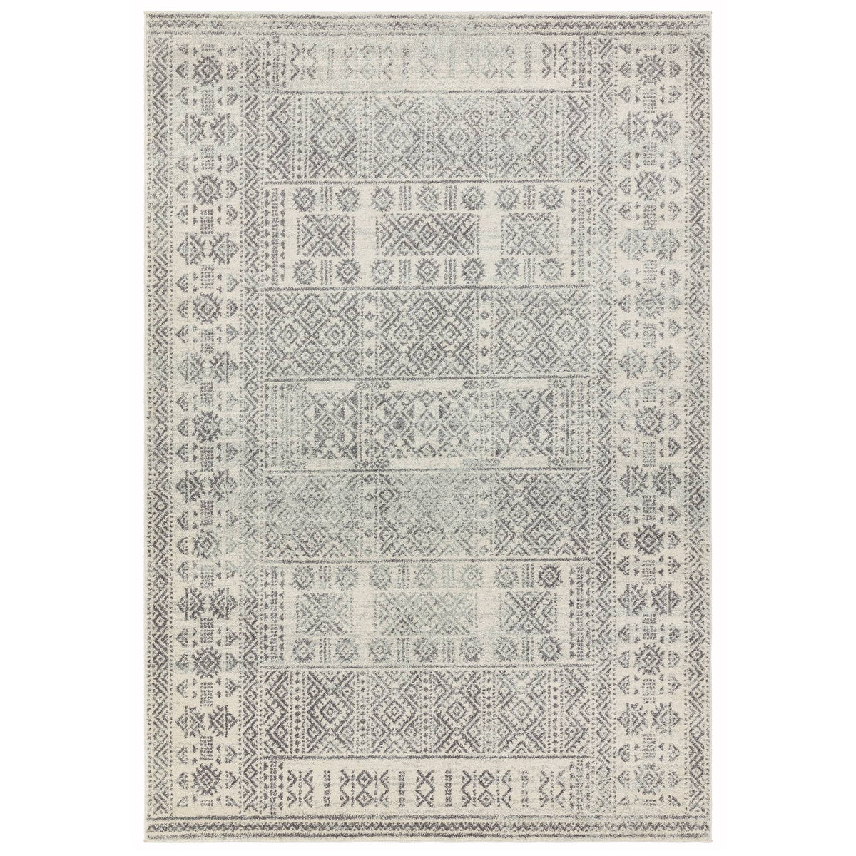 Asiatic Nova Tribal Rug - Grey - 200 x 290