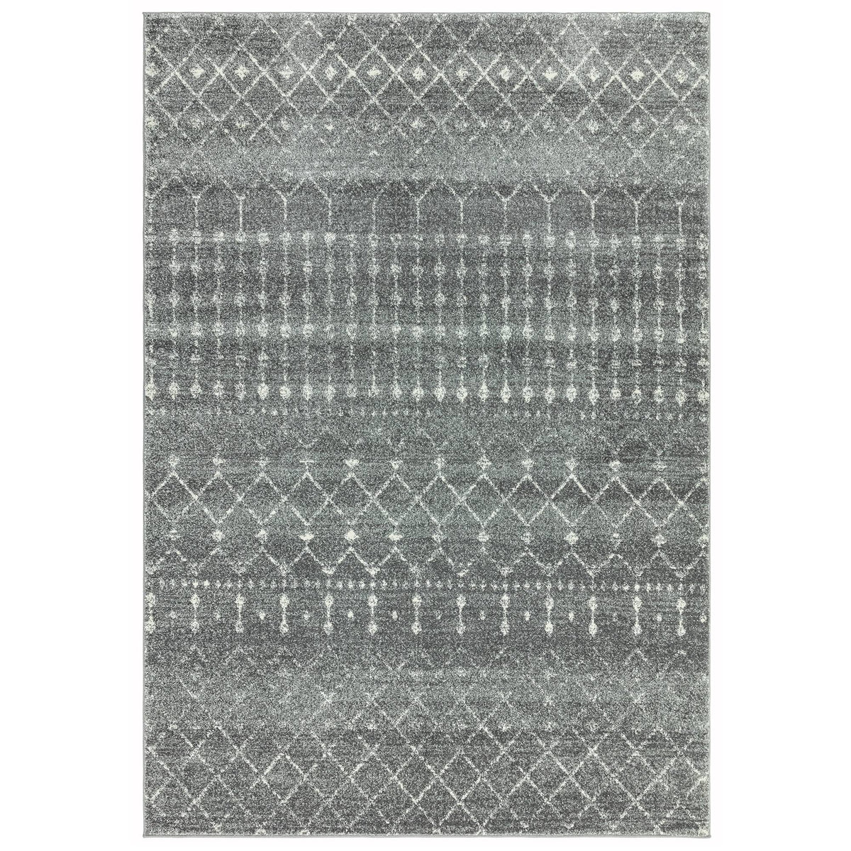 Asiatic Nova Dark Rug - Grey - 80 x 150