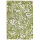 Asiatic Patio Palm Rug - Green - 80 x 150