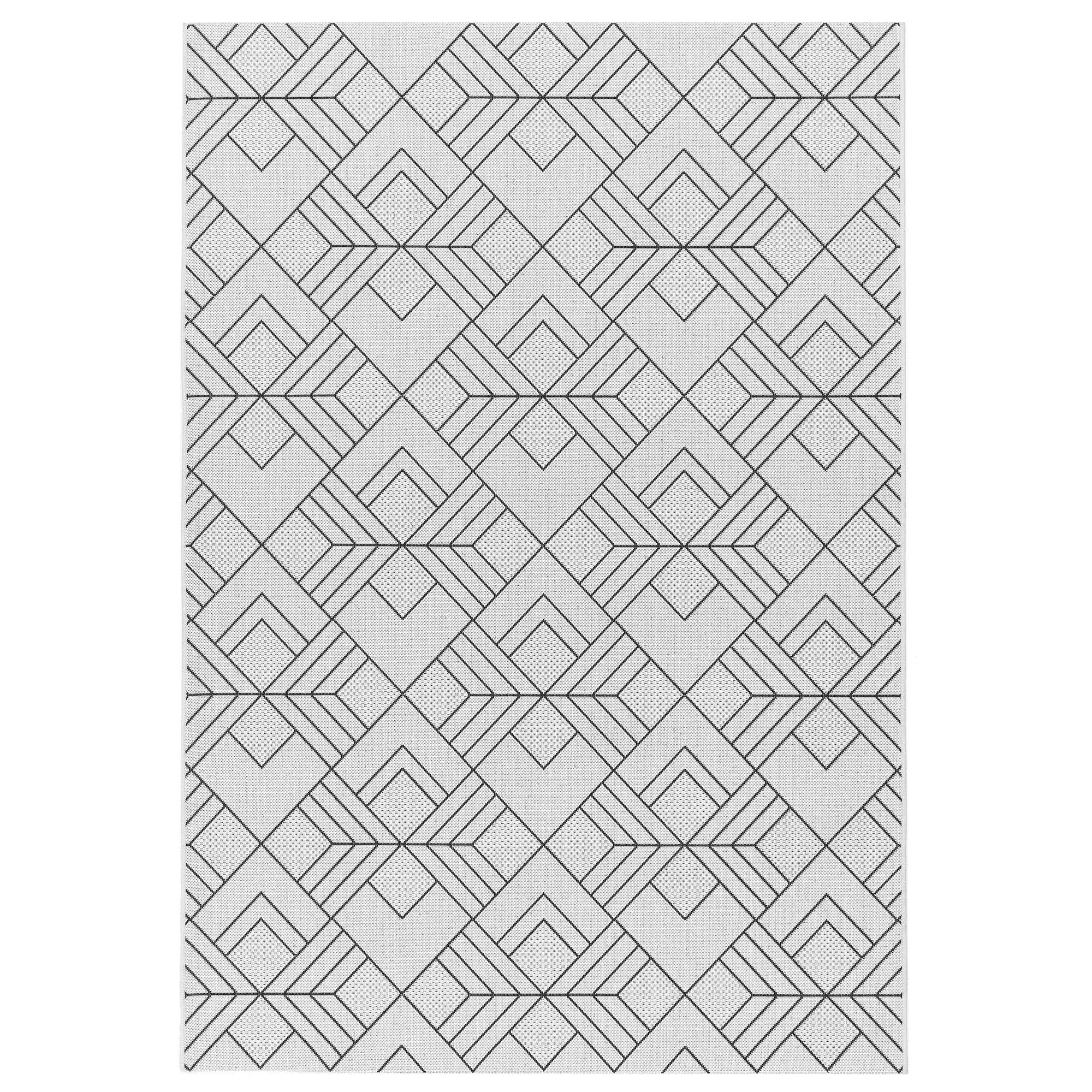 Asiatic Patio Deco Rug - Ivory - 200 x 290