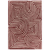 Asiatic Reef Curve Plum Rug - Purple - 200 x 290