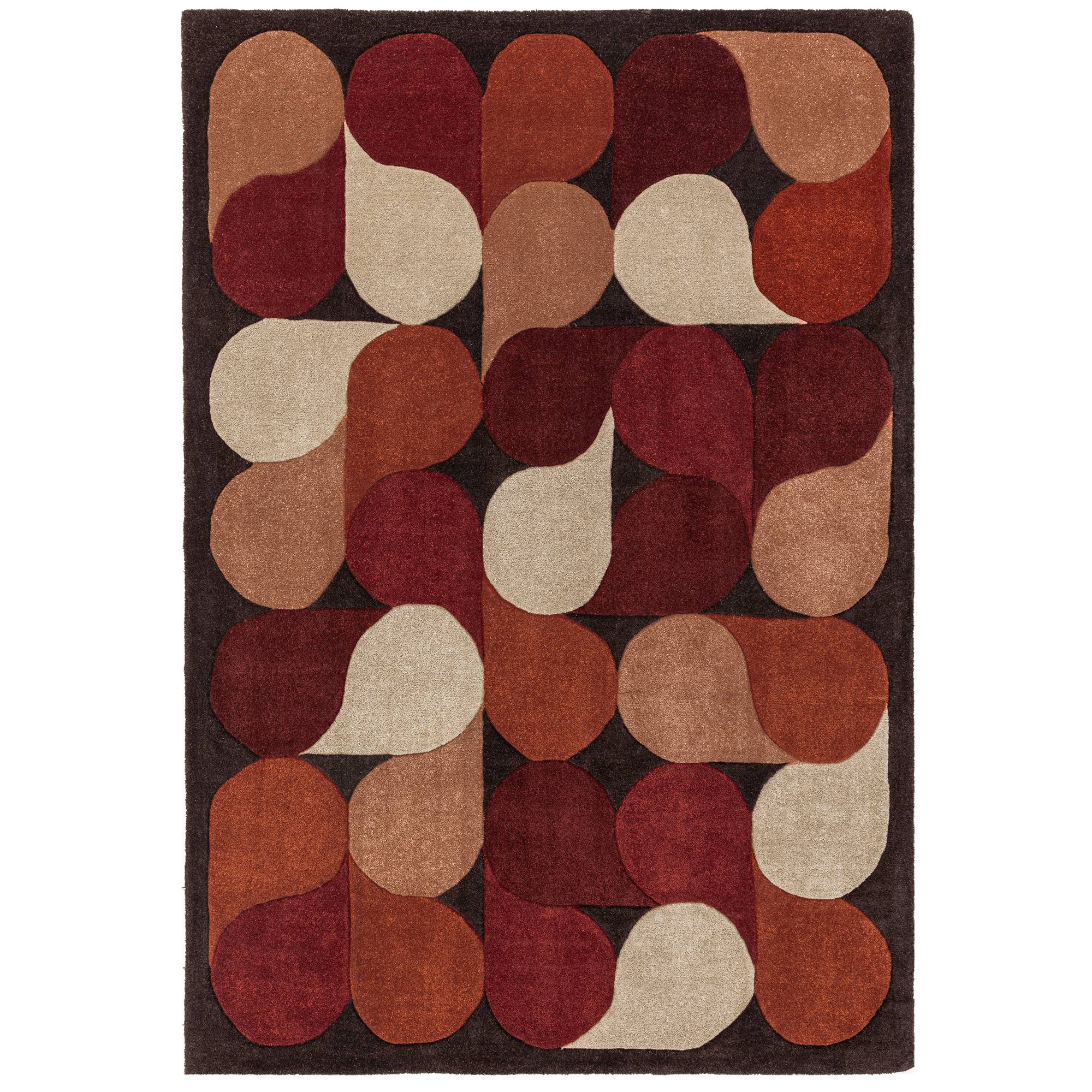 Asiatic Romy Jive Rug - Red - 200 x 290