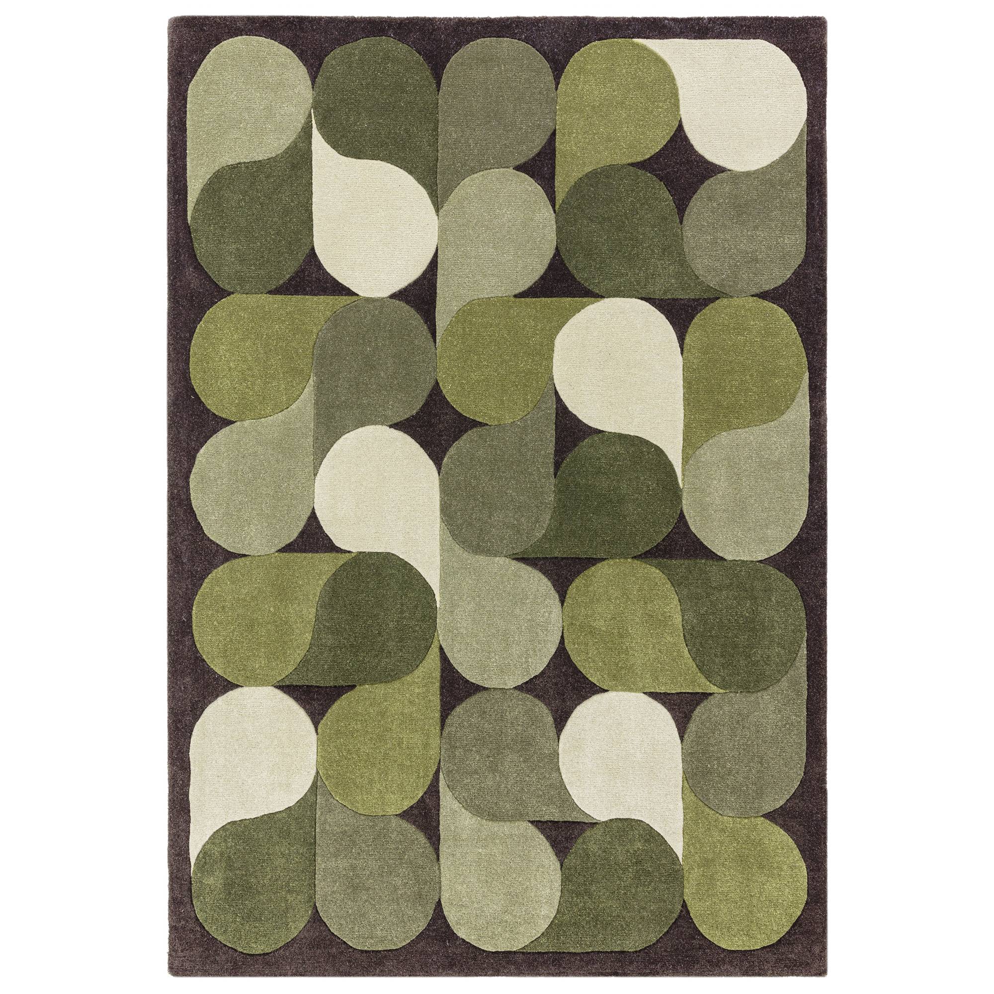 Asiatic Romy Jive Rug - Green - 200 x 290