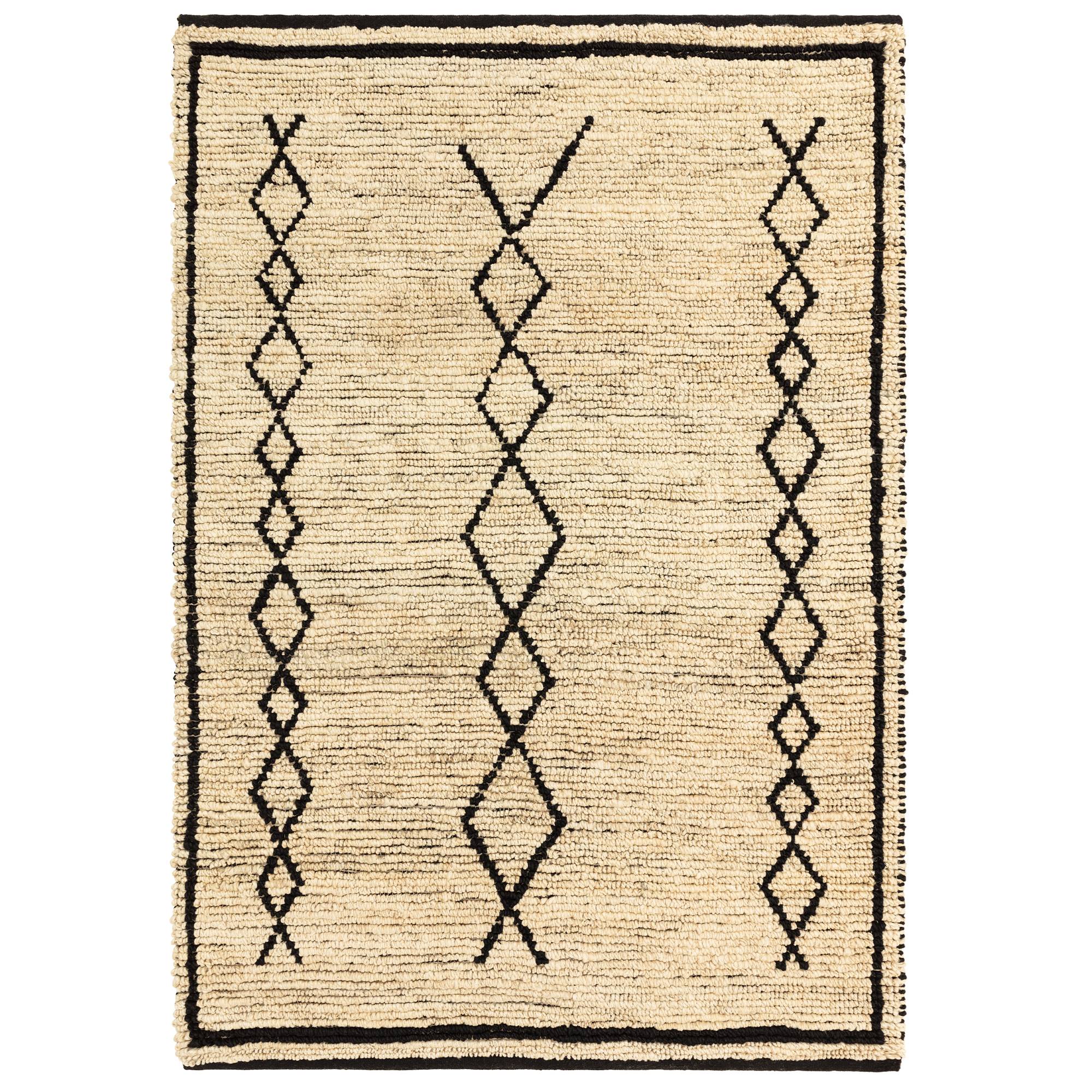Asiatic Souk Rug - Bleach & Black - 200 x 300
