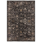 Asiatic Sovereign Vintage Floral Rug - Black - 240 x 330