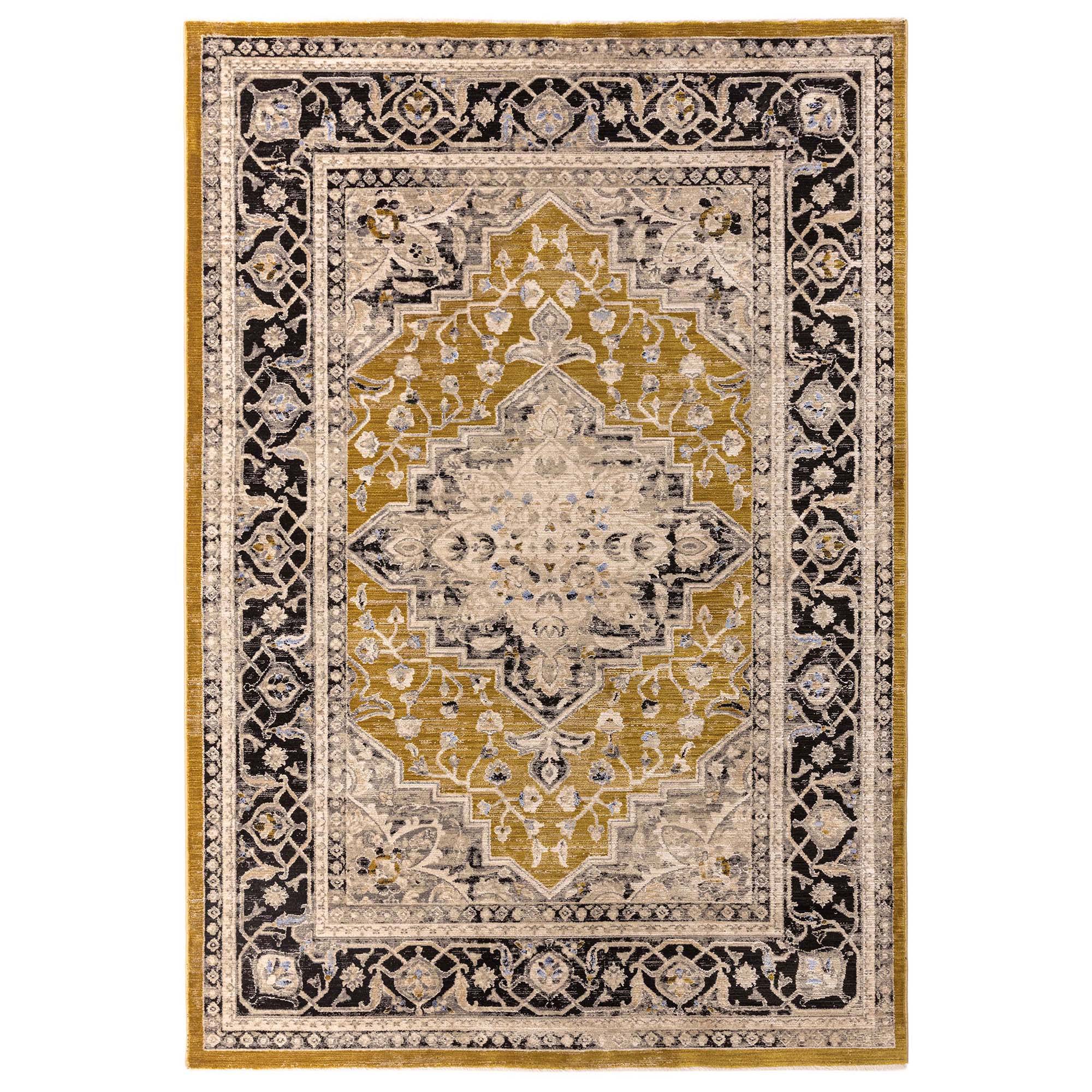Asiatic Sovereign Medallion Rug - Gold - 240 x 330