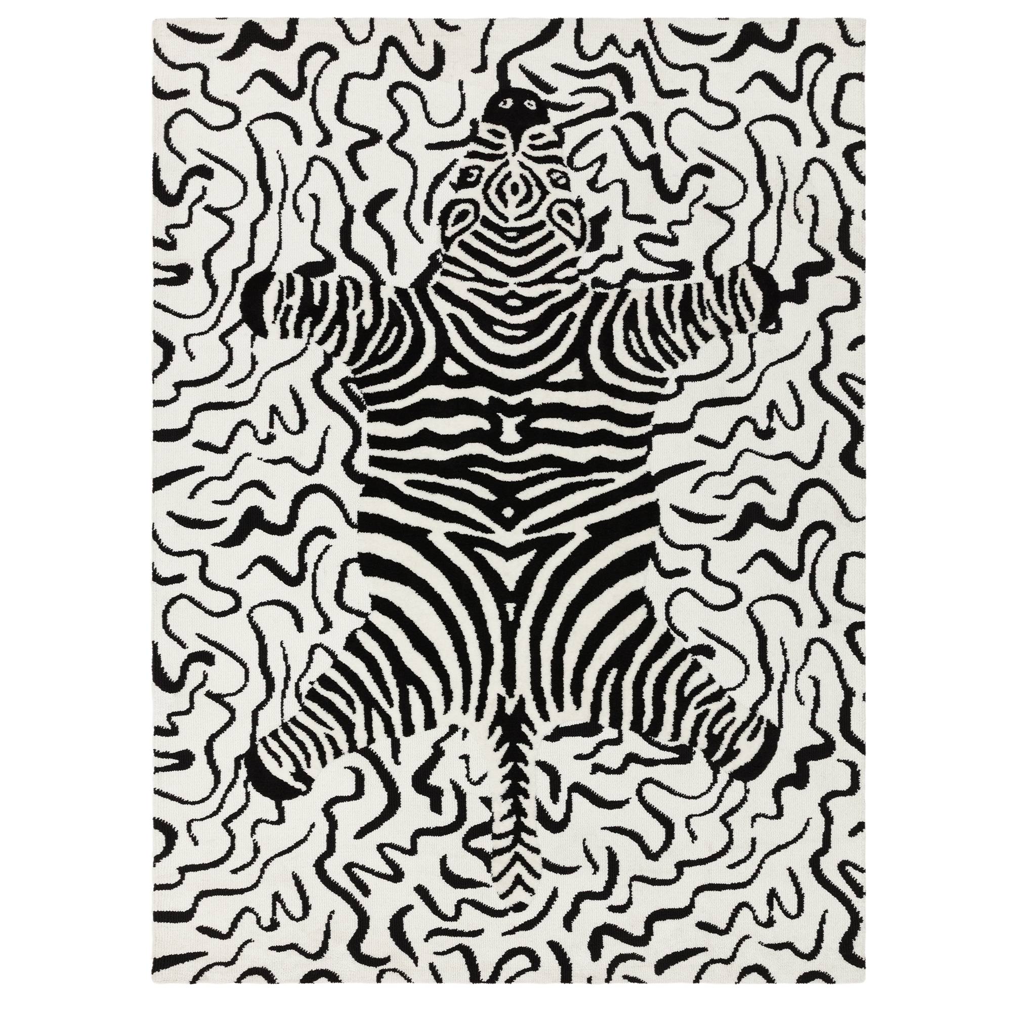 Asiatic Wilder Zebra Rug - Mono - 200 x 290