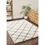 Origins Artisan Diamond White/Grey Rug