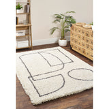 Origins Artisan Picasso White/Grey Rug