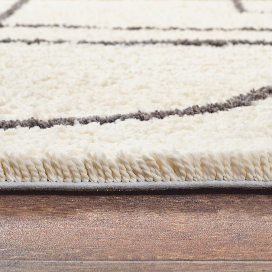 Origins Artisan Picasso White/Grey Rug