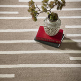 Origins Broken Stripe Beige Rug