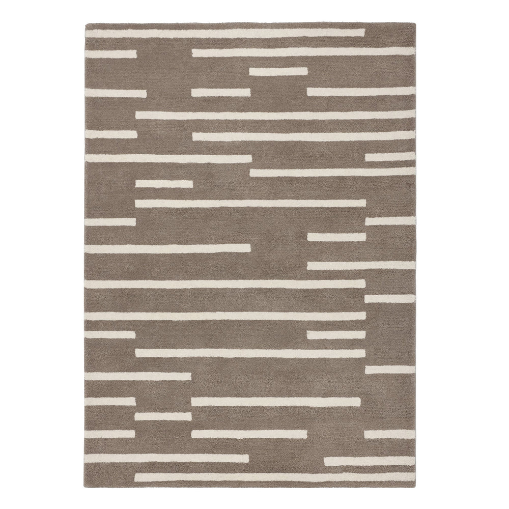 Origins Broken Stripe Beige Rug