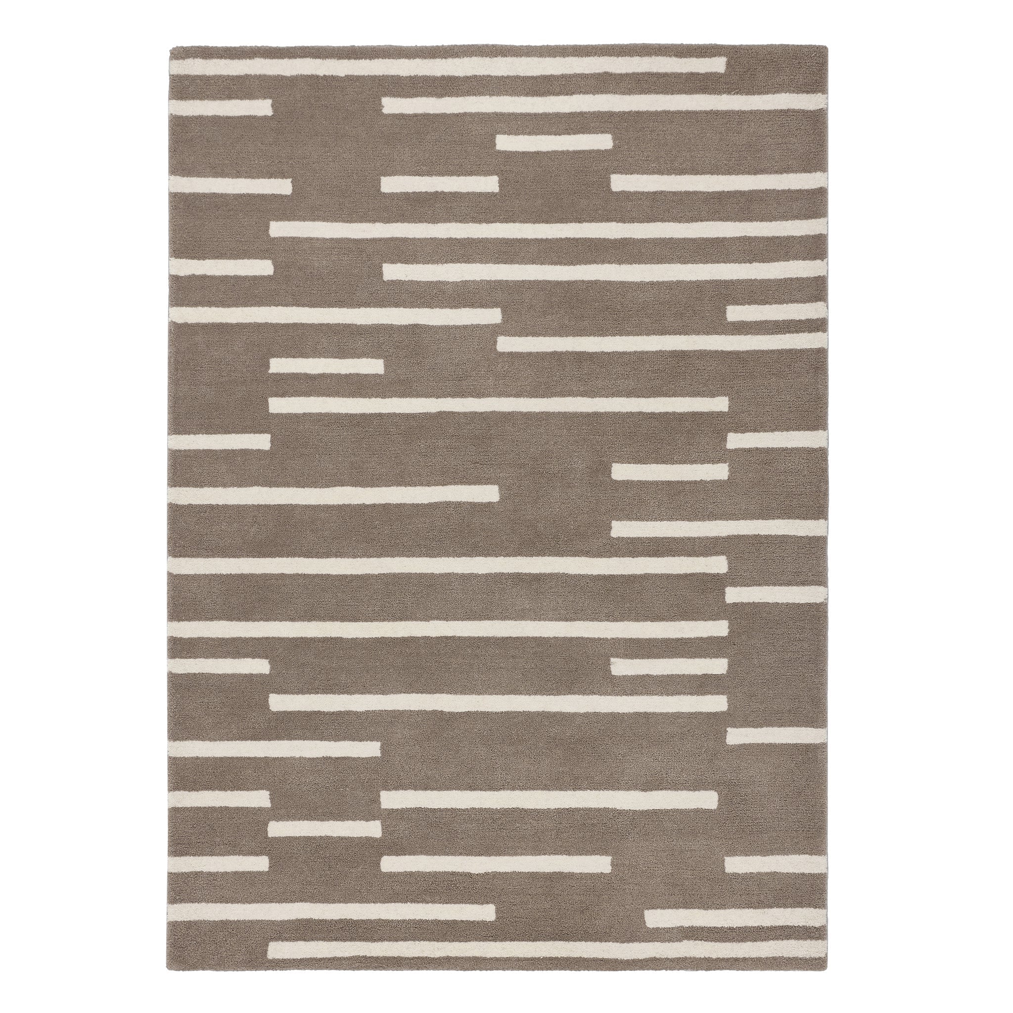 Origins Broken Stripe Beige Rug