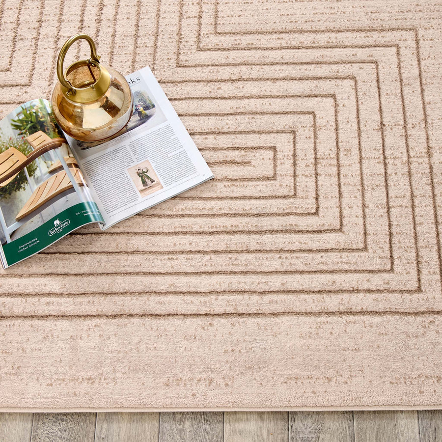Origins Rug - Calacatta Lines Natural Rug