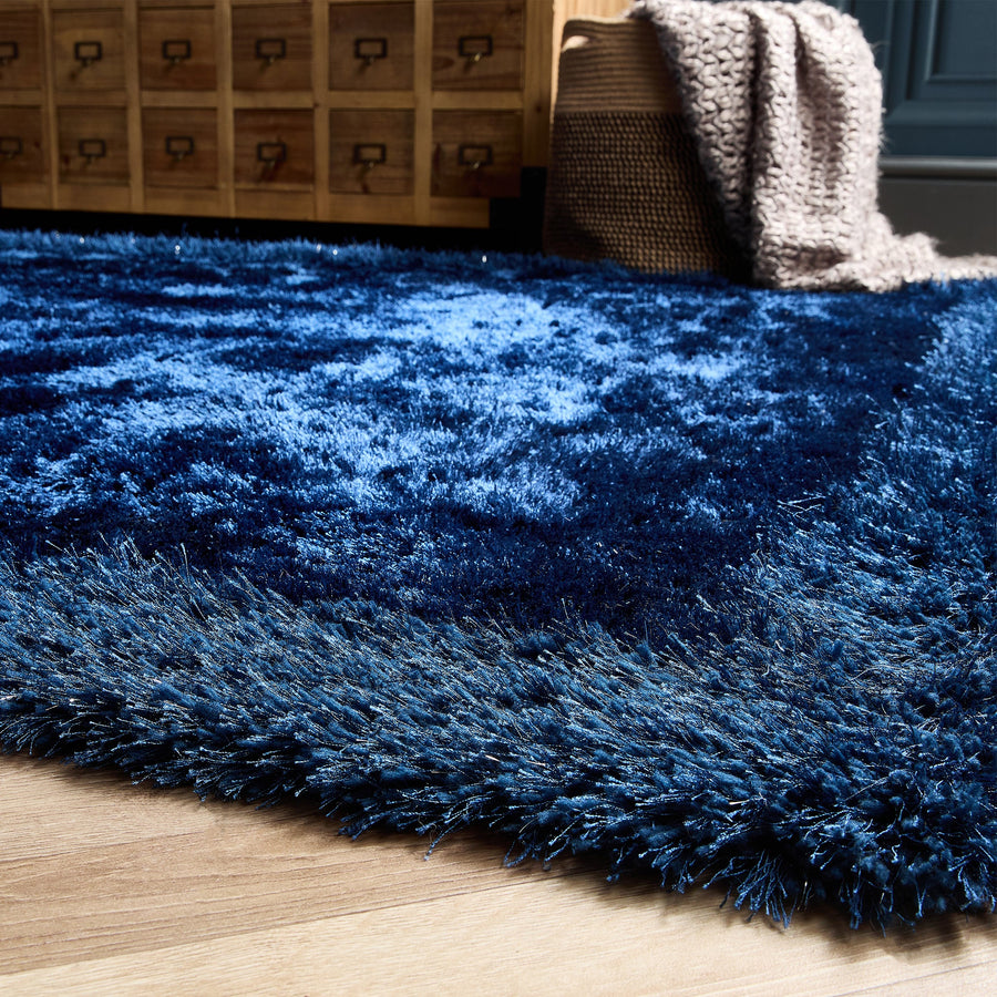 Origins Shimmer Shaggy Border Rug