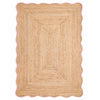Origins Jute Scalloped Edge Rug