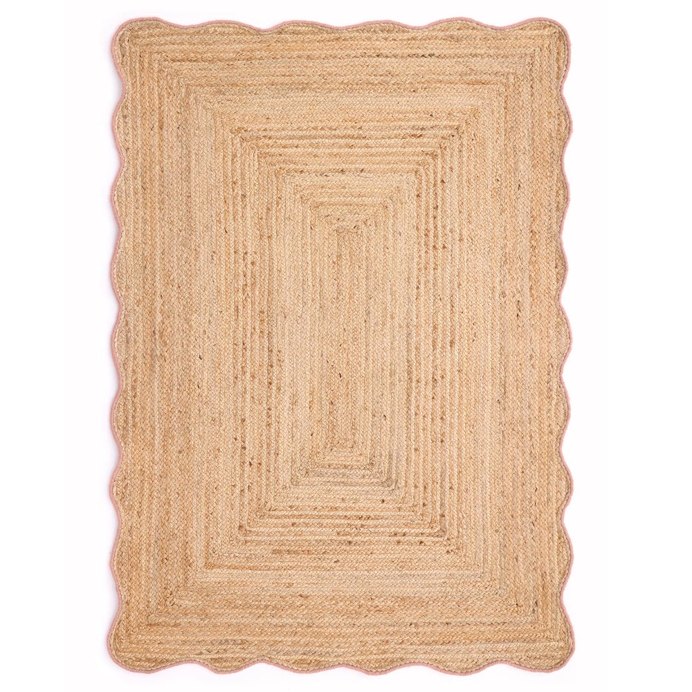 Origins Jute Scalloped Edge Rug