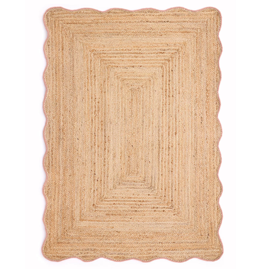 Origins Jute Scalloped Edge Rug