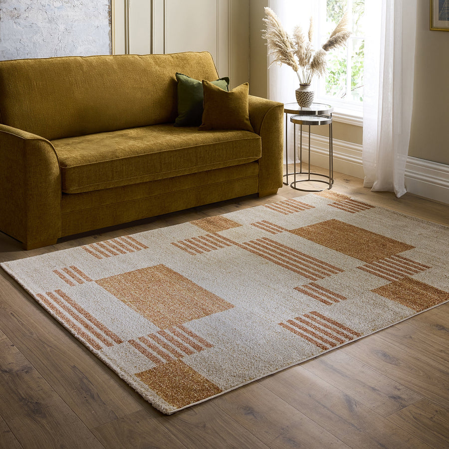 Origins Nomad Block Terracotta Rug