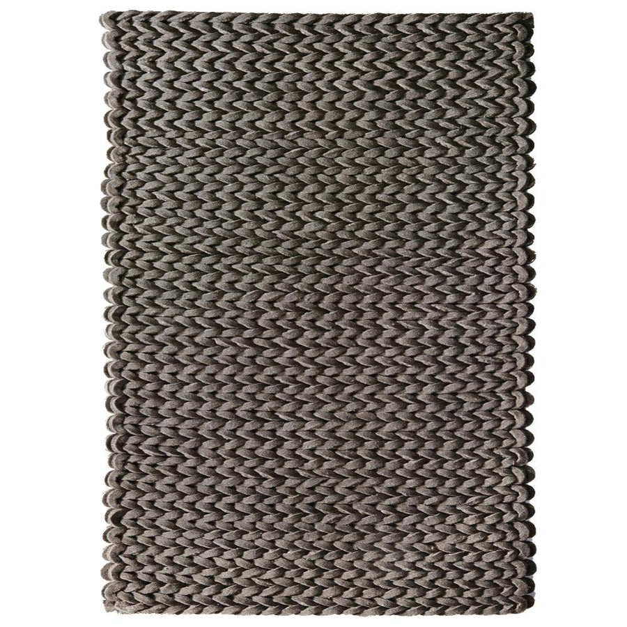 Rug Guru Urbane Textured Wool Rug