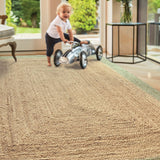 Origins Jute Border Rug