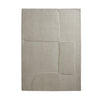 Origins Sculptured Boulder Cream Rug