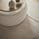 Origins Sculptured Pebble Oatmeal Rug