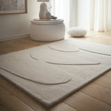 Origins Sculptured Pebble Oatmeal Rug
