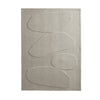 Origins Sculptured Pebble Oatmeal Rug