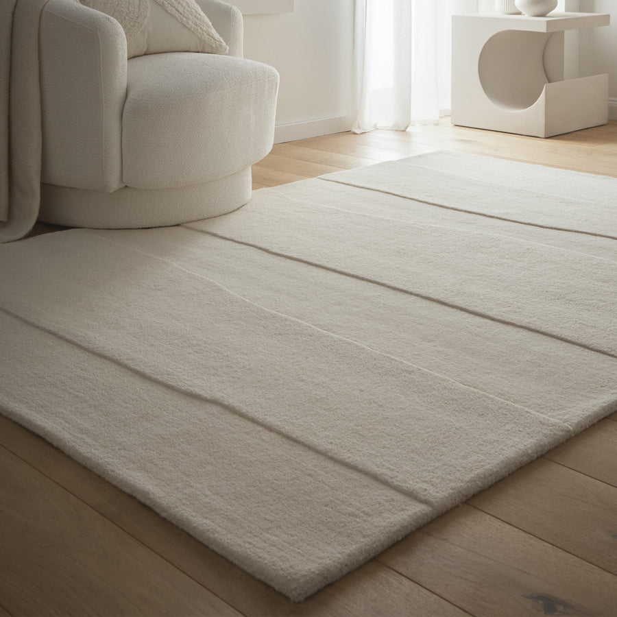 Origins Sculptured Rock Cream Rug