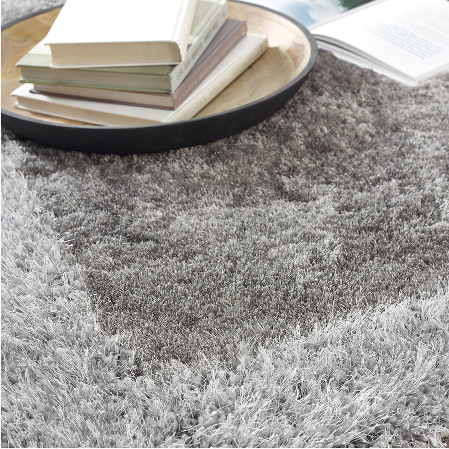 Origins Shimmer Shaggy Border Rug