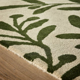 Origins Trailing Leaf Cream/Green Rug