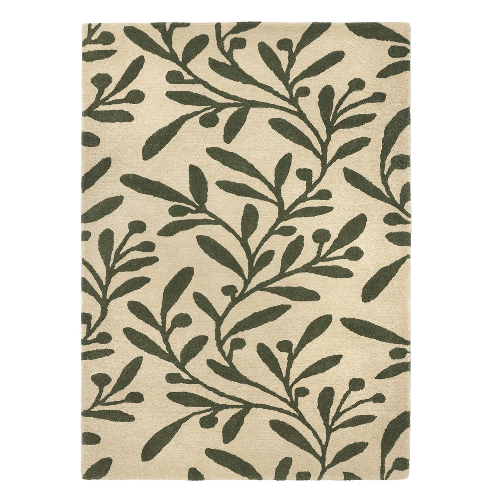 Origins Trailing Leaf Cream/Green Rug