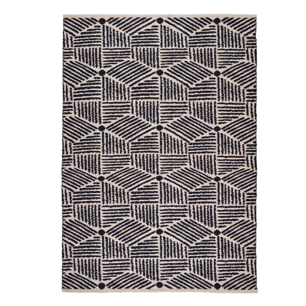 Origins Etch Natural/Navy Rug