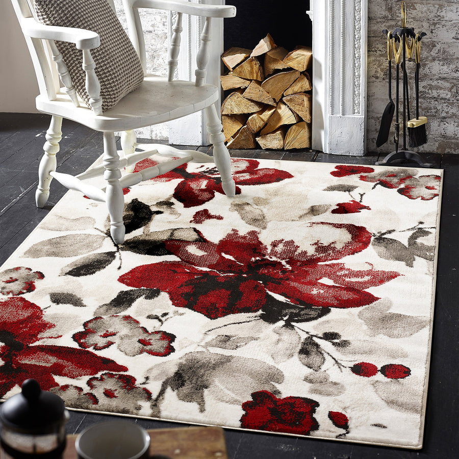 Origins Watercolour Floral Rug