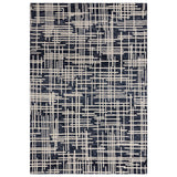 Asiatic Mason Blueprint Rug - Blue - 200 x 290