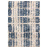 Asiatic Mason Grid Rug - Blue - 200 x 290