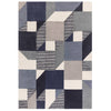 Asiatic Matrix Memphis Rug - Blue - 120 x 170