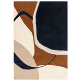 Asiatic Matrix Signature Rug - Rust - 200 x 300