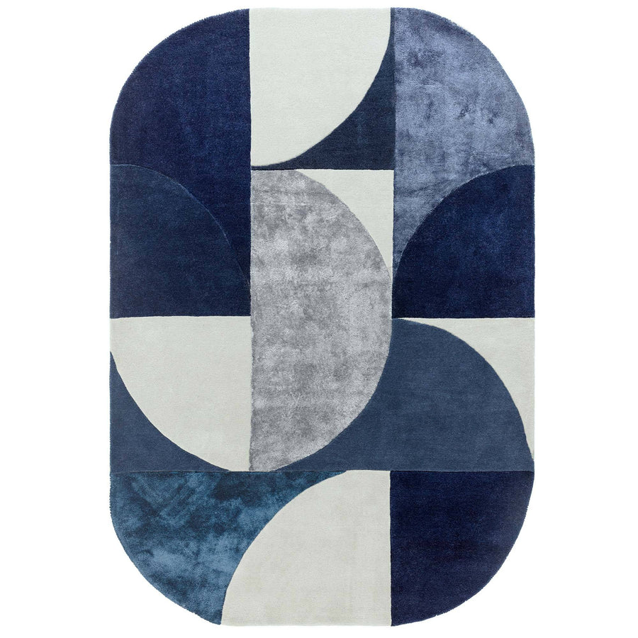 Asiatic Matrix Oval Rug