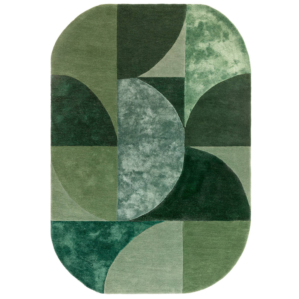 Asiatic Matrix Oval Rug