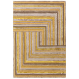 Asiatic Matrix Network Rug - Gold - 200 x 300