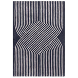 Asiatic Matrix Solsitice Rug - Navy - 200 x 300
