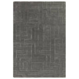 Asiatic Maze Rug - Charcoal - 200 x 290