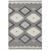 Asiatic Monty Tribal Rug - Black/Cream - 200 x 290