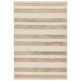 Asiatic Monty Stripe Rug - Natural/Cream - 200 x 290
